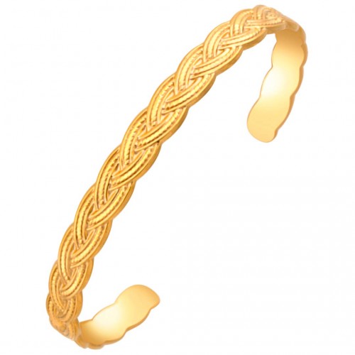 Josco Golden Gold Bangle JSCO16451 at best price in Nilambur | ID:  19065386297