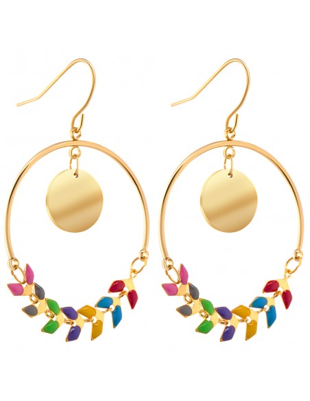 Designer Earrings Jewelry Menthe A L O Bijoux Sauvages Color Multicolore